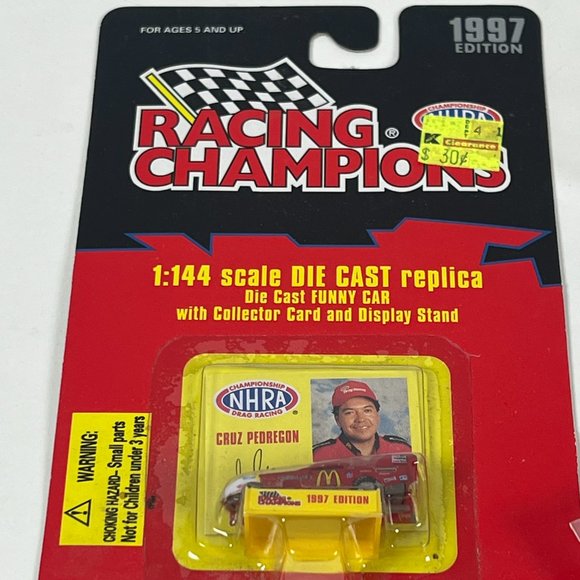 Cereal Box 5 Diecast Cars 4 Hot Wheel Sealed Cars & Racing Champions 1:144 Sc - Picture 2 of 10
